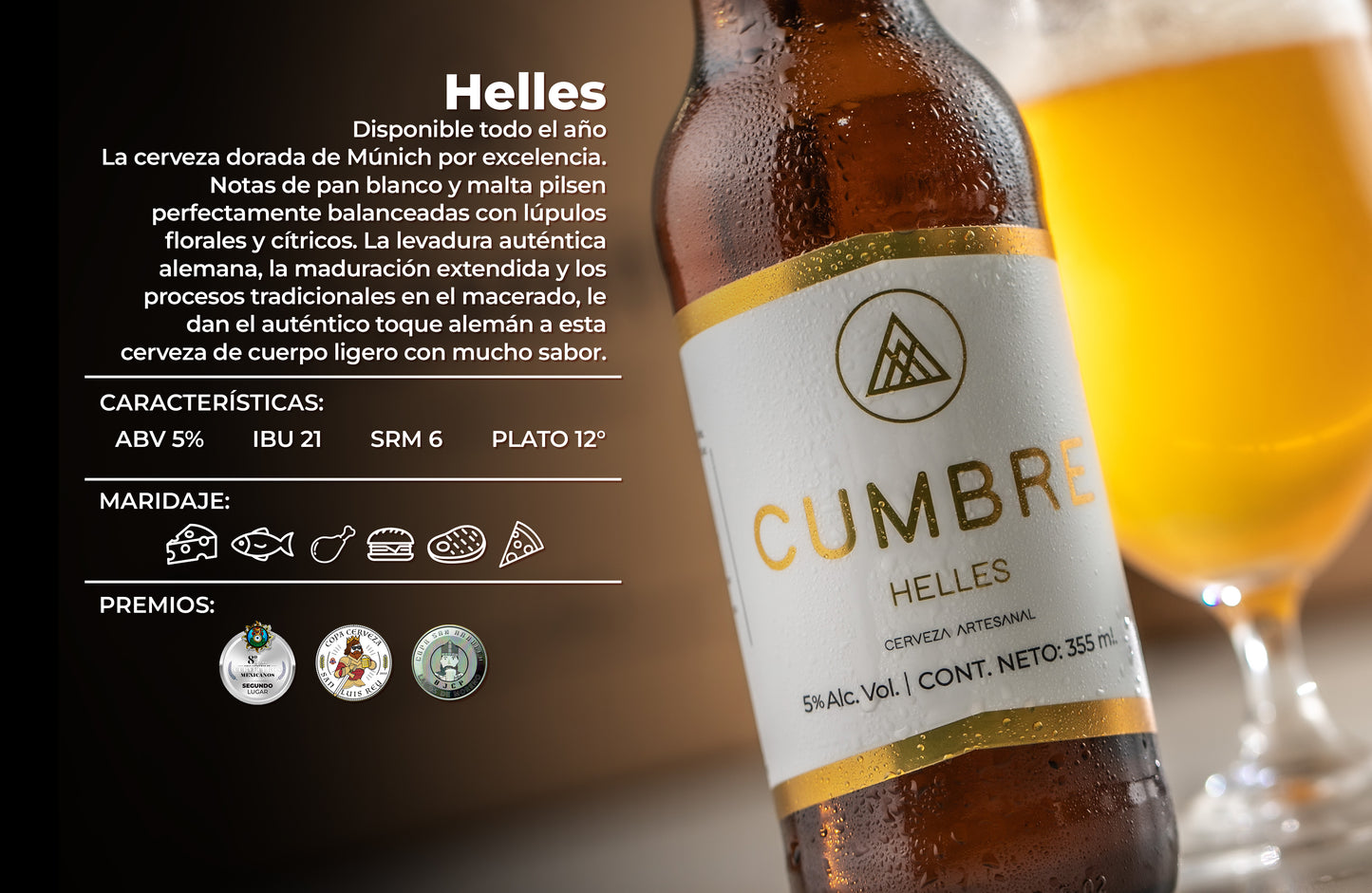 Cerveza Cumbre Helles